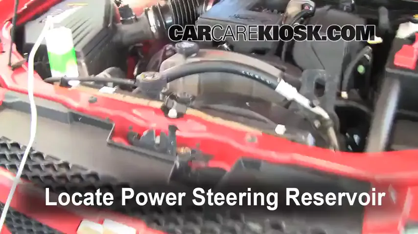 2007 Chevrolet Colorado LT 3.7L 5 Cyl. Crew Cab Pickup (4 Door) Power Steering Fluid Add Fluid